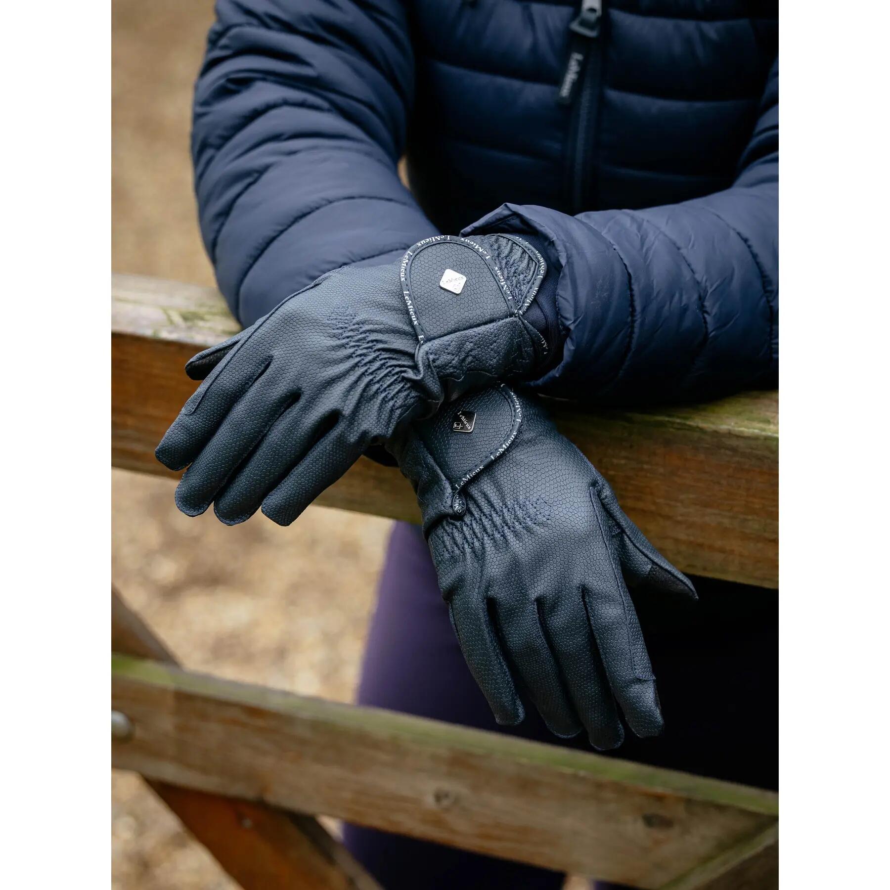 Leren rijhandschoenen LeMieux 2/2