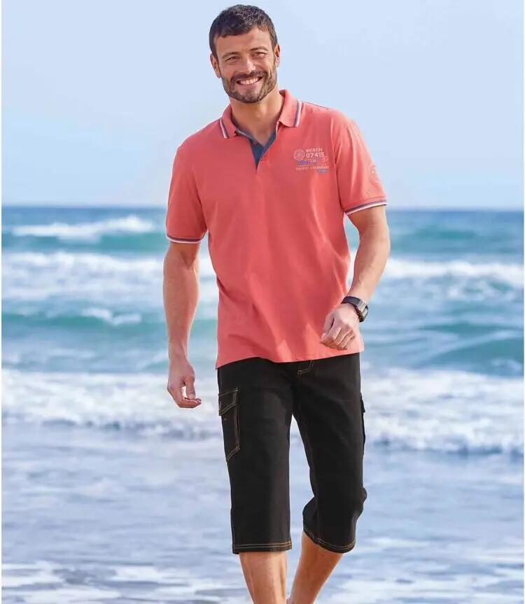 2 er-Pack 3/4-Hosen im Cargo-Look 3/6