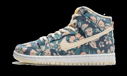 Zapatos - Skate - Unisex - SB Dunk High Hawaii - Sail/Blue Green/Aqua
