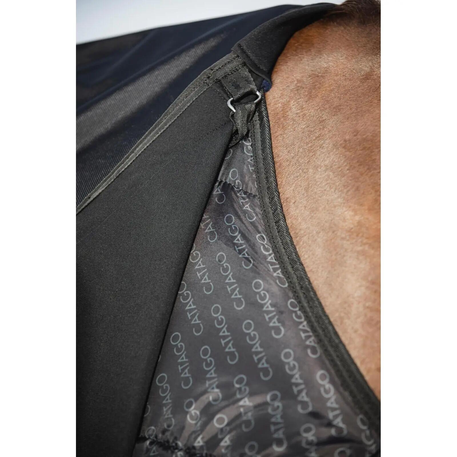 Manta de exterior para caballos Catago FIR-Tech 200g 3/3