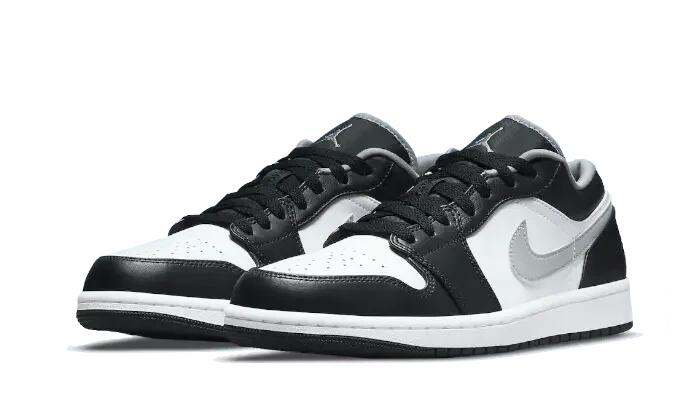 Air Jordan 1 Low (GS), Sneaker Unisex - Nero/Bianco 2/3