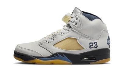 Air jordan 5 retro a ma maniére diffused blue - taille : 41 eu