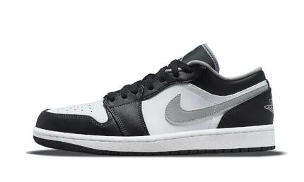 Air Jordan 1 Low (GS), Sneaker Unisex - Nero/Bianco