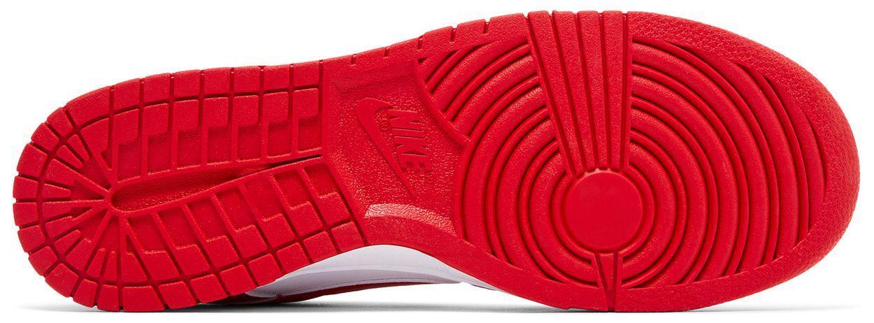 Nike Dunk Low White University Red (GS) 3/5