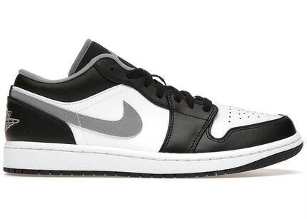 Chaussures - loisir - unisexe - cuir, air - jordan 1 low - noir/blanc