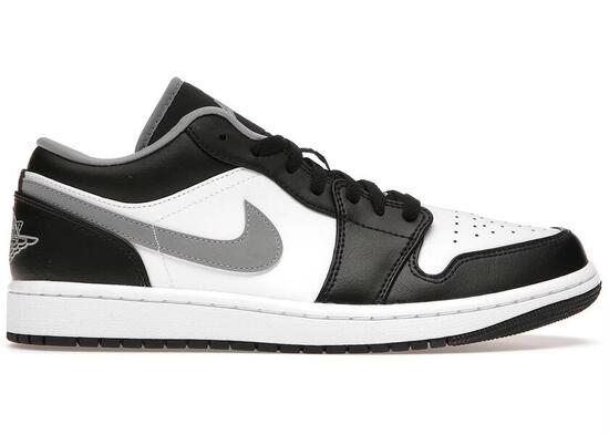 Jordan 1 Low White Black Grey