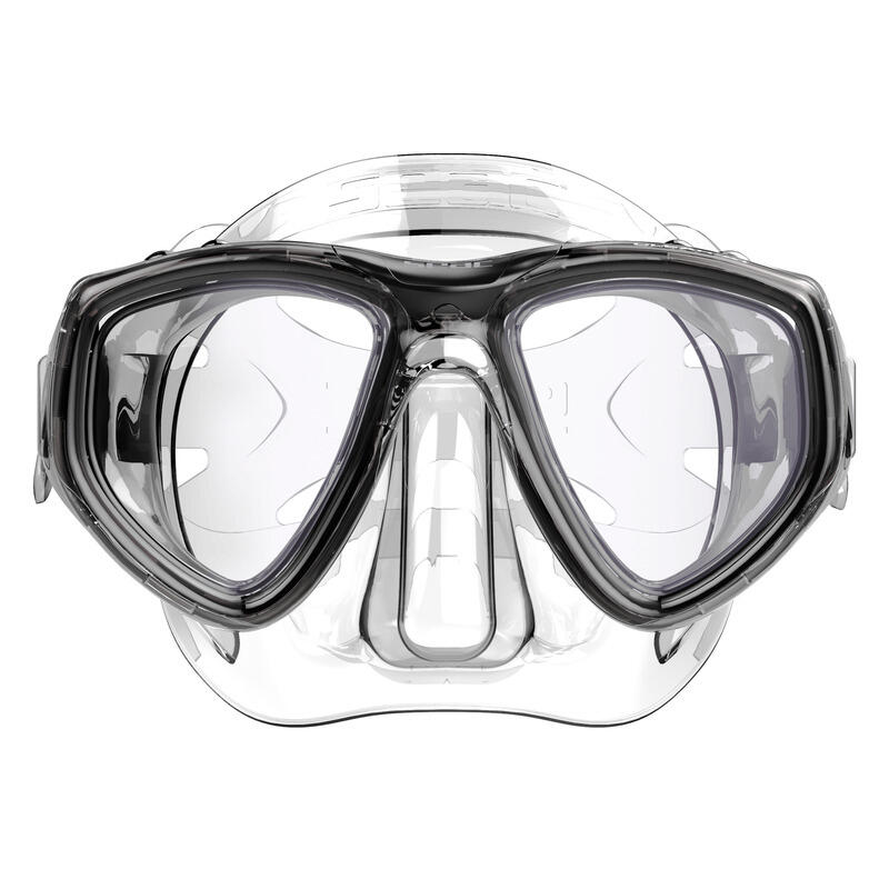 Seac Clear AT – nieparująca maska nurkowa Anti-Fog Kolor: przezroczysty/czarny 2/3
