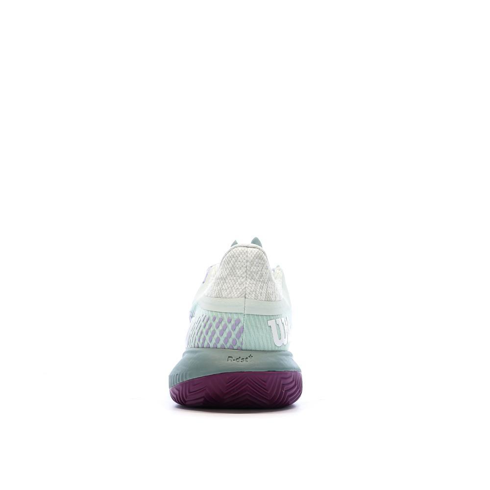 Chaussures de tennis Vertes d'eau Femme Wilson Kaos 3/7