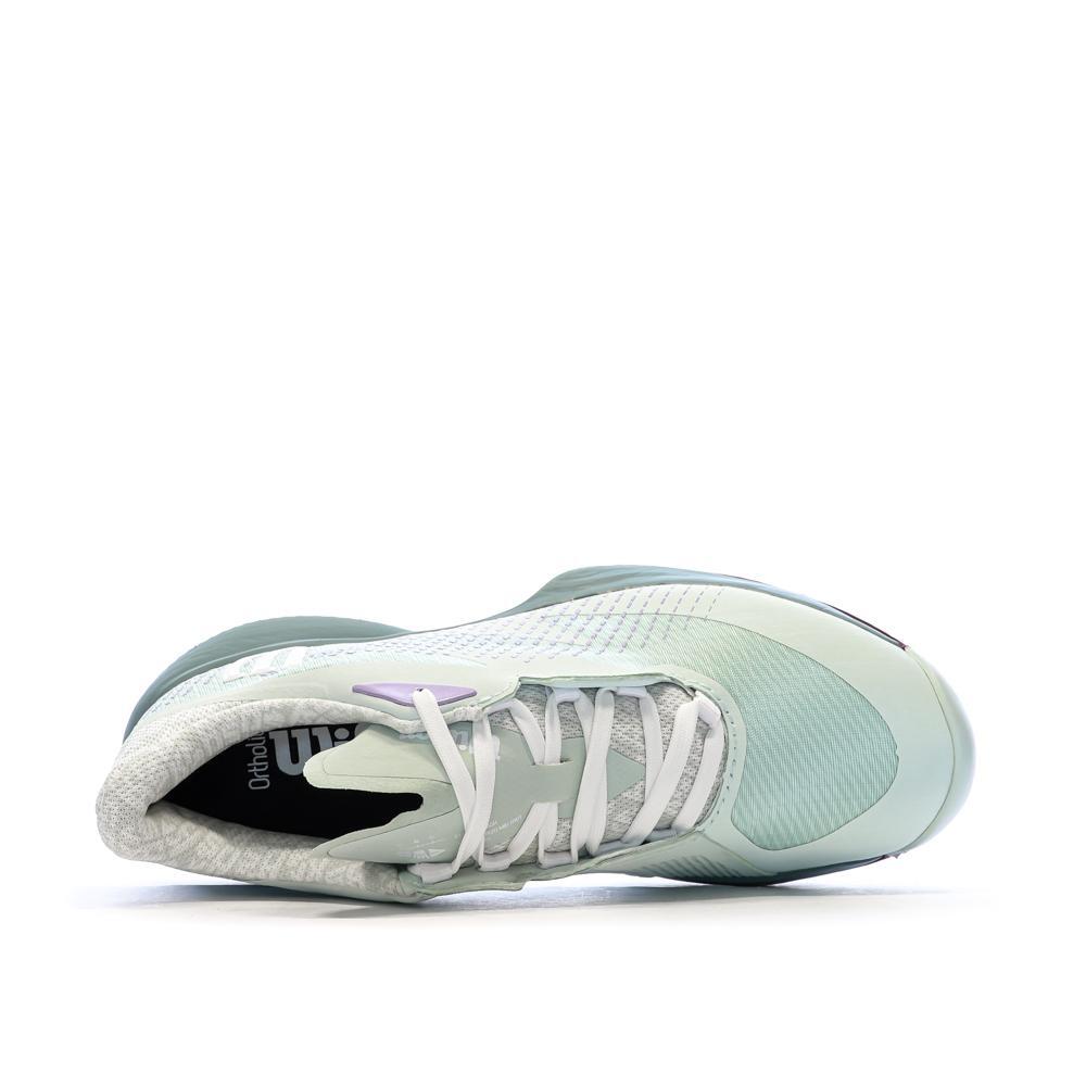 Chaussures de tennis Vertes d'eau Femme Wilson Kaos 4/7
