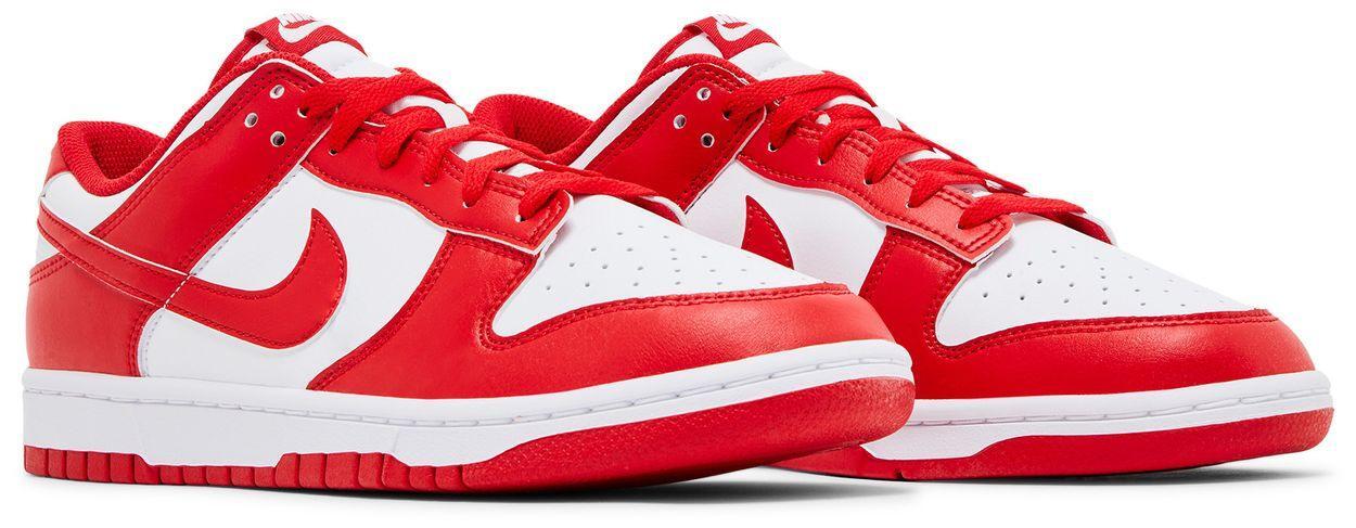 Nike Dunk Low White University Red (GS) 5/5
