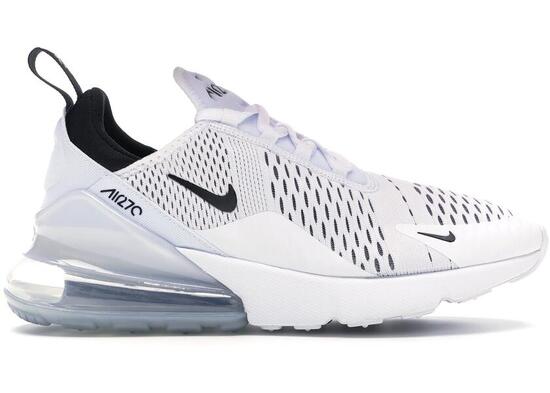 Nike Air Max 270 White Black Donna
