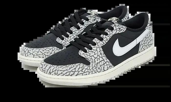 Jordan 1 Retro Low OG Black Cement 2/3