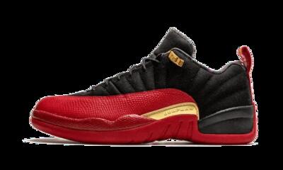 Schoenen - basketbal - jordan 12 se - zwart/goud/rood