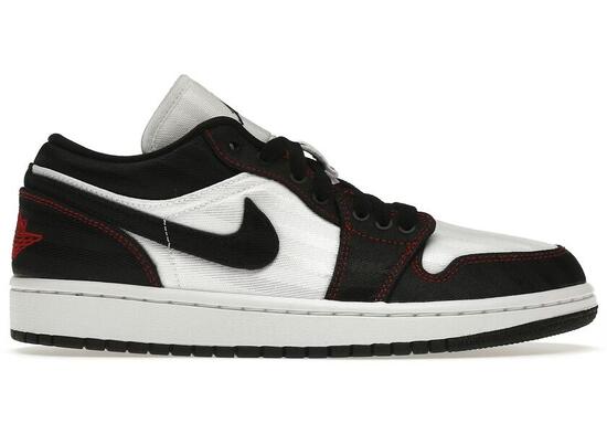 Jordan 1 Low SE Utility White Black Gym Red (Donna)