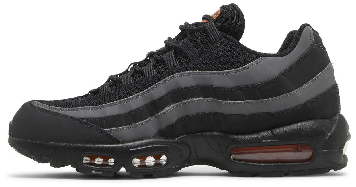 Nike Air Max 95 Black Grey Safety Orange 2/5