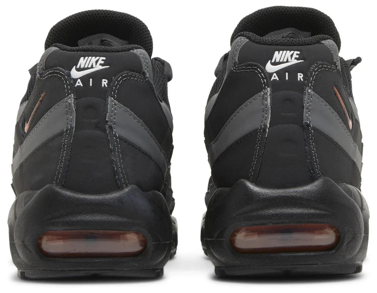 Nike Air Max 95 Black Grey Safety Orange 4/5