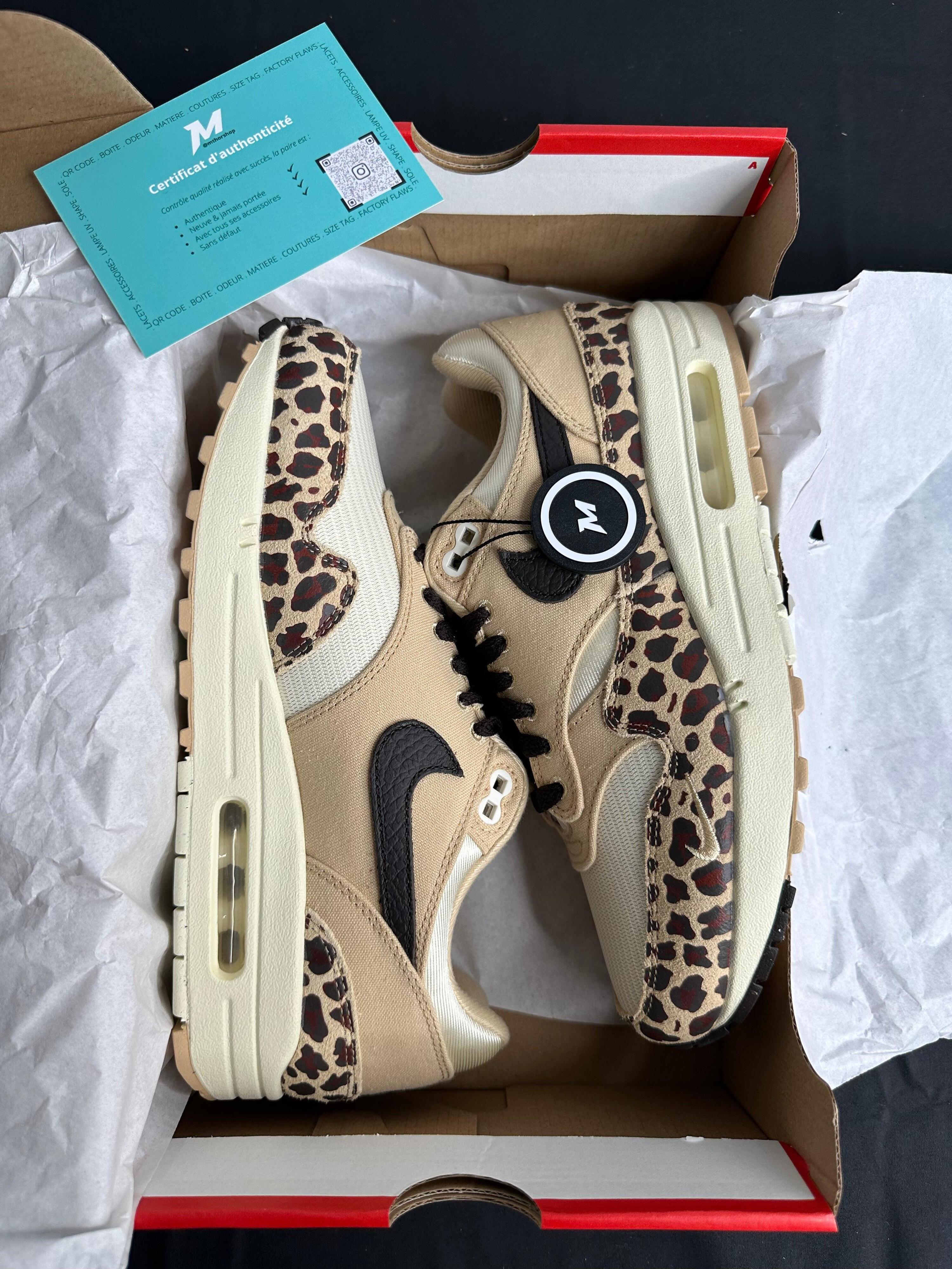 Nike Air Max 1 '87 Sesame Leopard Damen 2/6