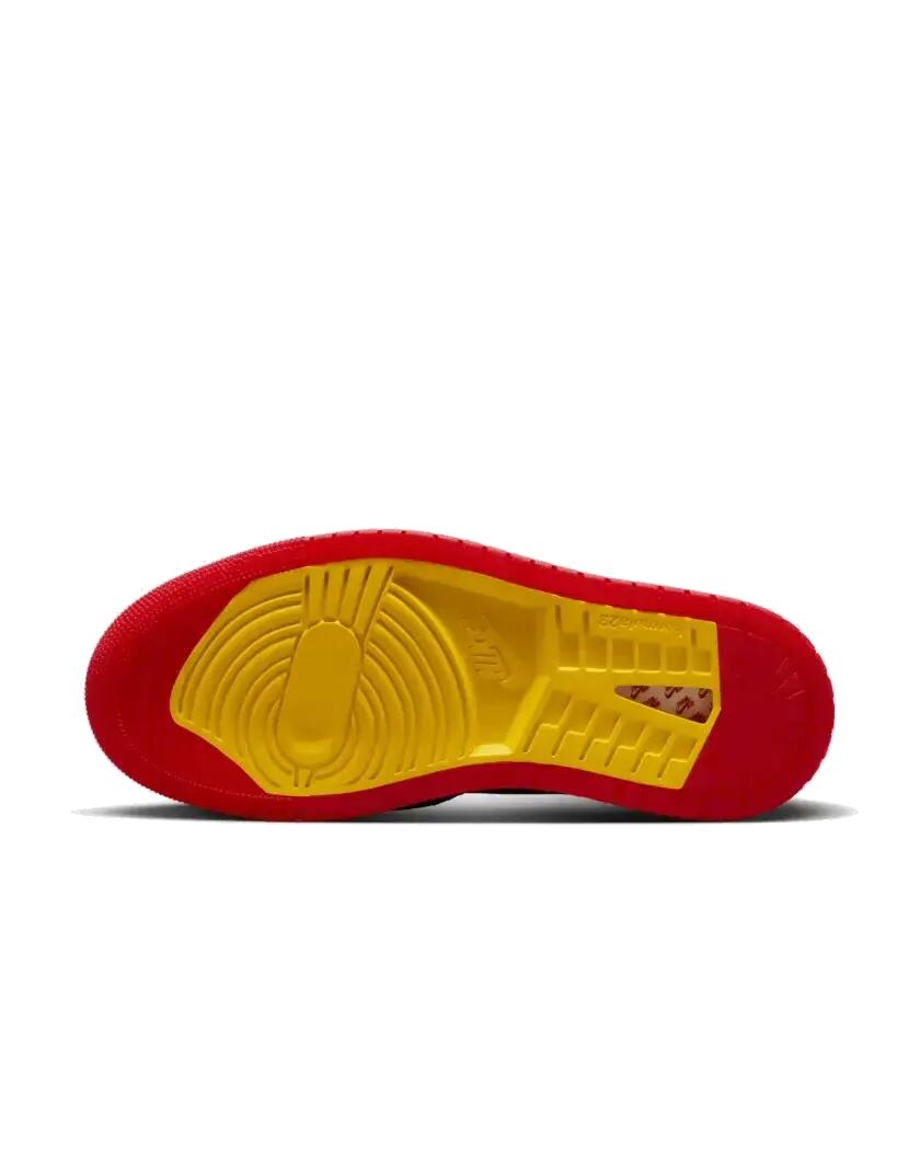 Schoenen - basketbal - unisex - air jordan 1 - gym red/black 3/3