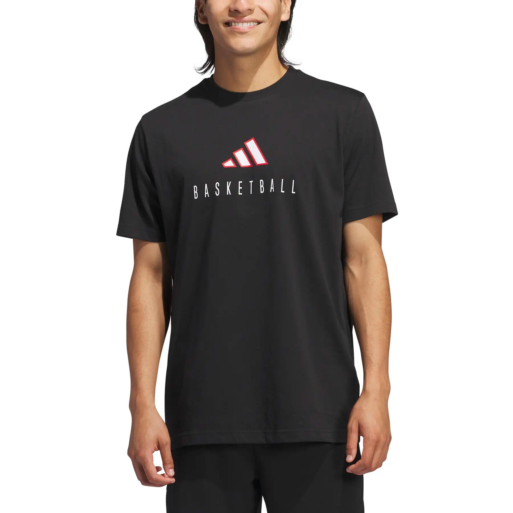 T-Shirt adidas Worldwide Hoops Logo Performance Graphic 3/7