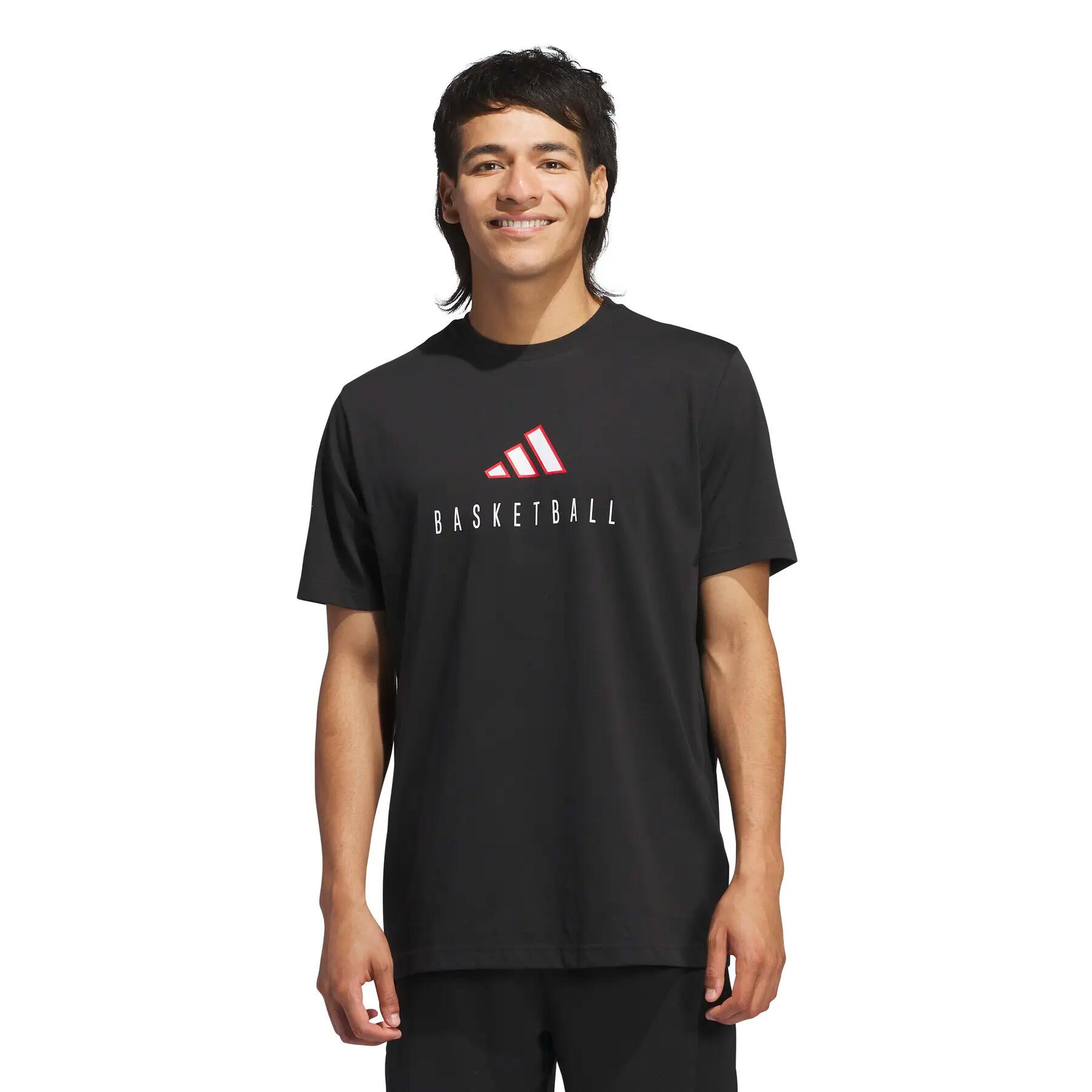 T-Shirt adidas Worldwide Hoops Logo Performance Graphic 2/7