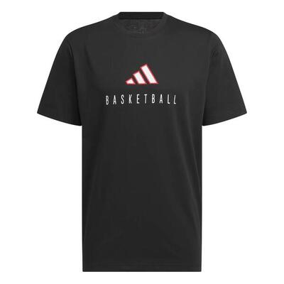 T-shirt adidas worldwide hoops logo performance graphic
