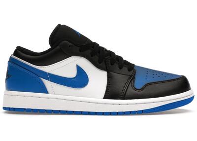 Schoenen - air jordan 1 low royal toe - sport royal/white-black