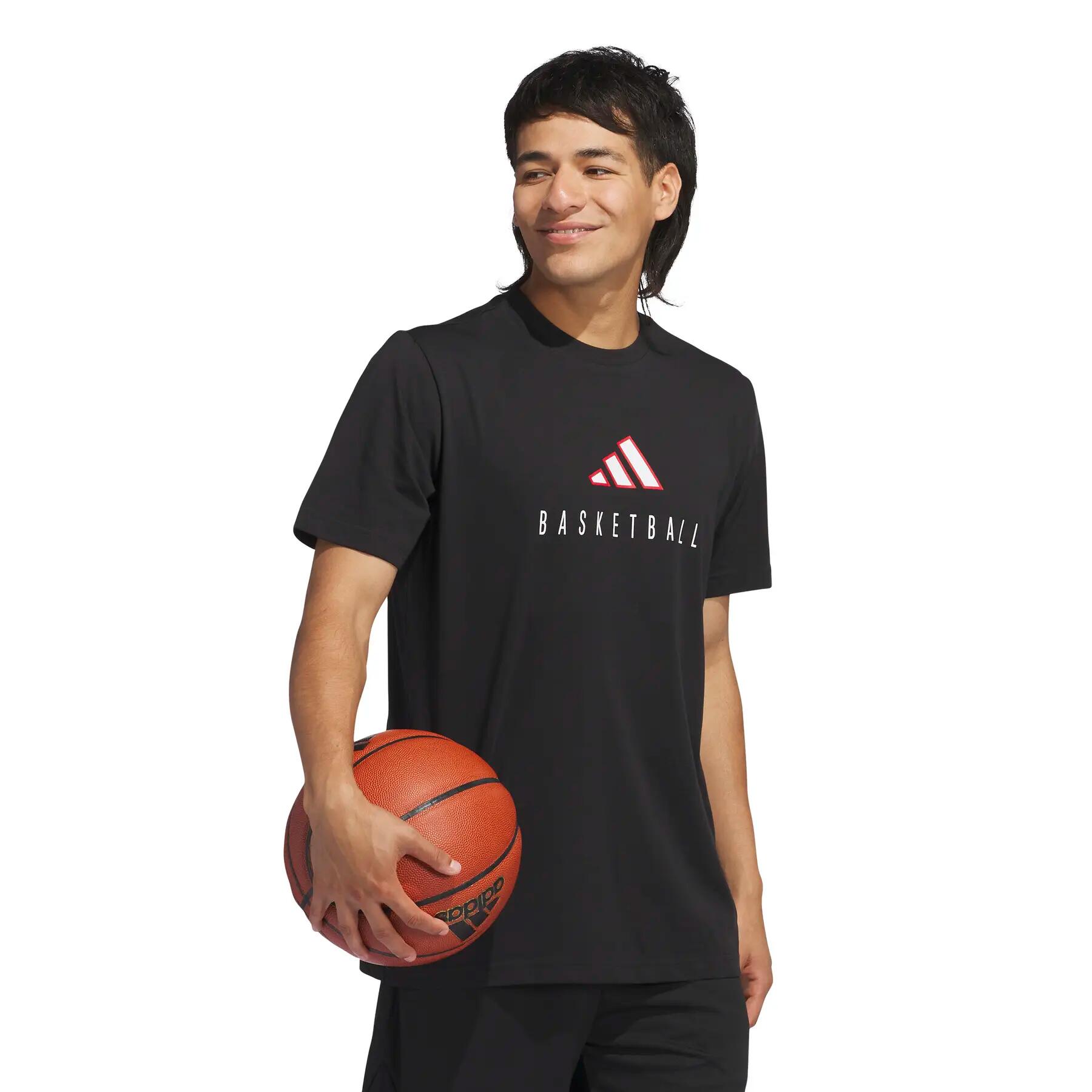 T-shirt adidas Worldwide Hoops Logo Performance Graphic 4/7