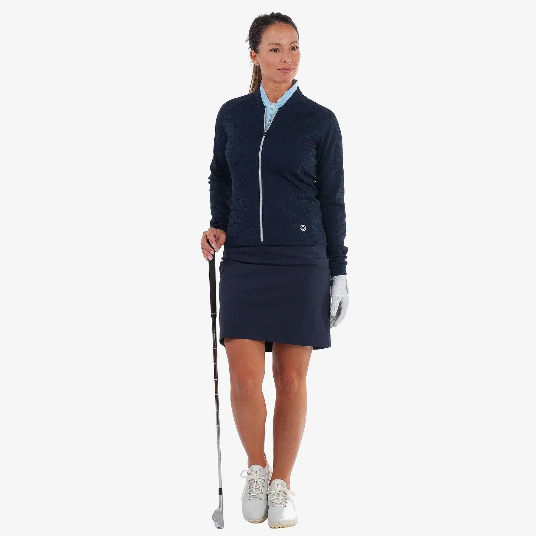 Sweatshirt zippé femme Galvin Green Darla 3/7