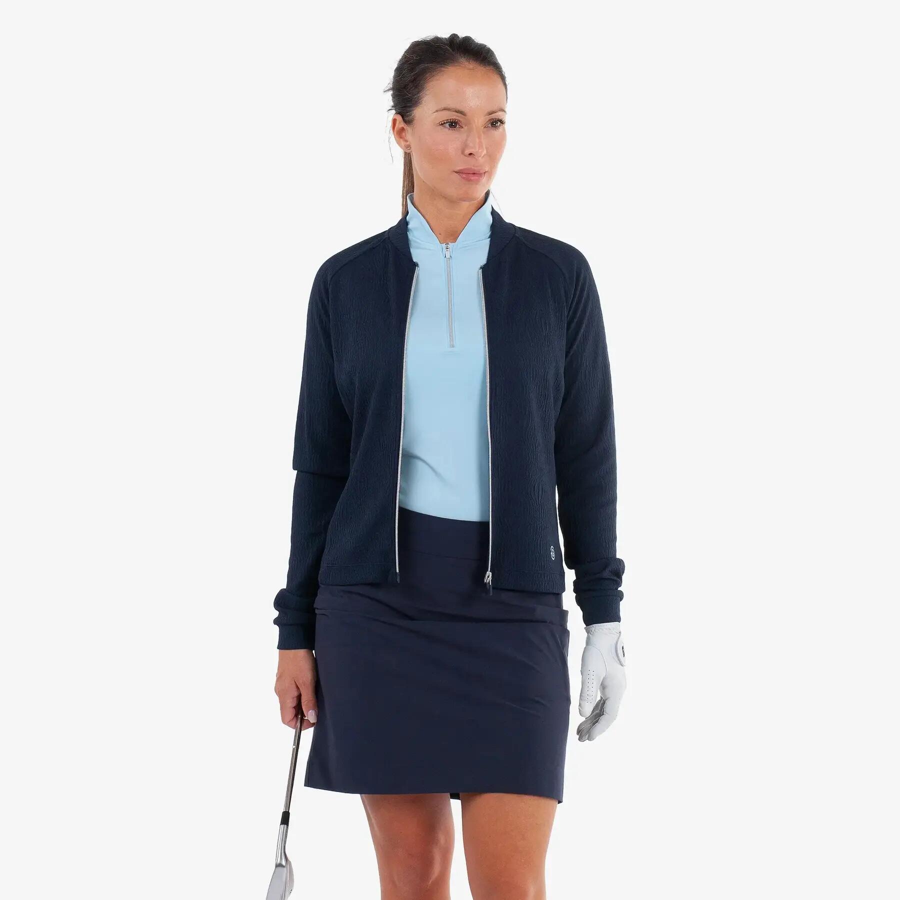 Sweatshirt zippé femme Galvin Green Darla 4/7