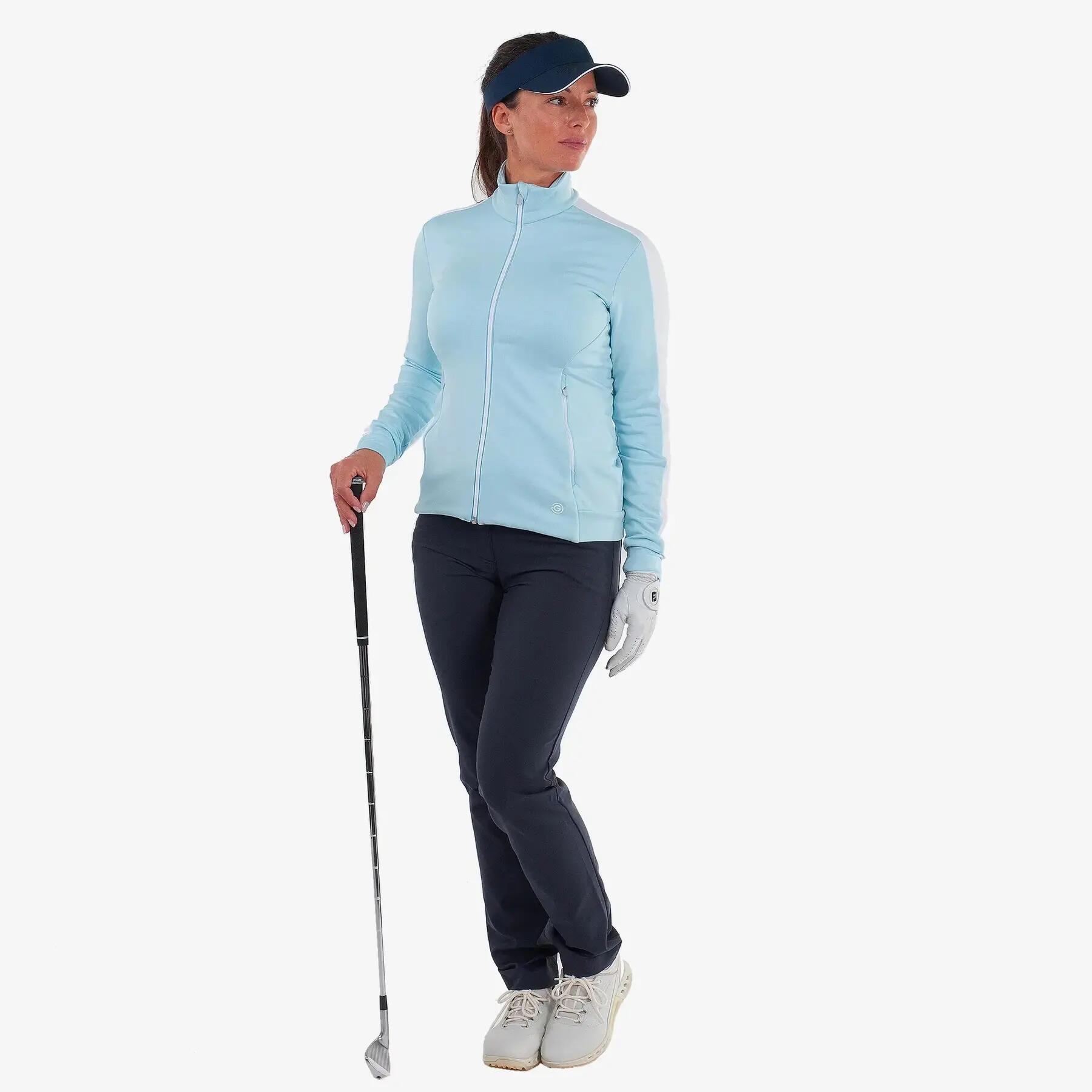 Sweatshirt zippé femme Galvin Green Dixie 5/5