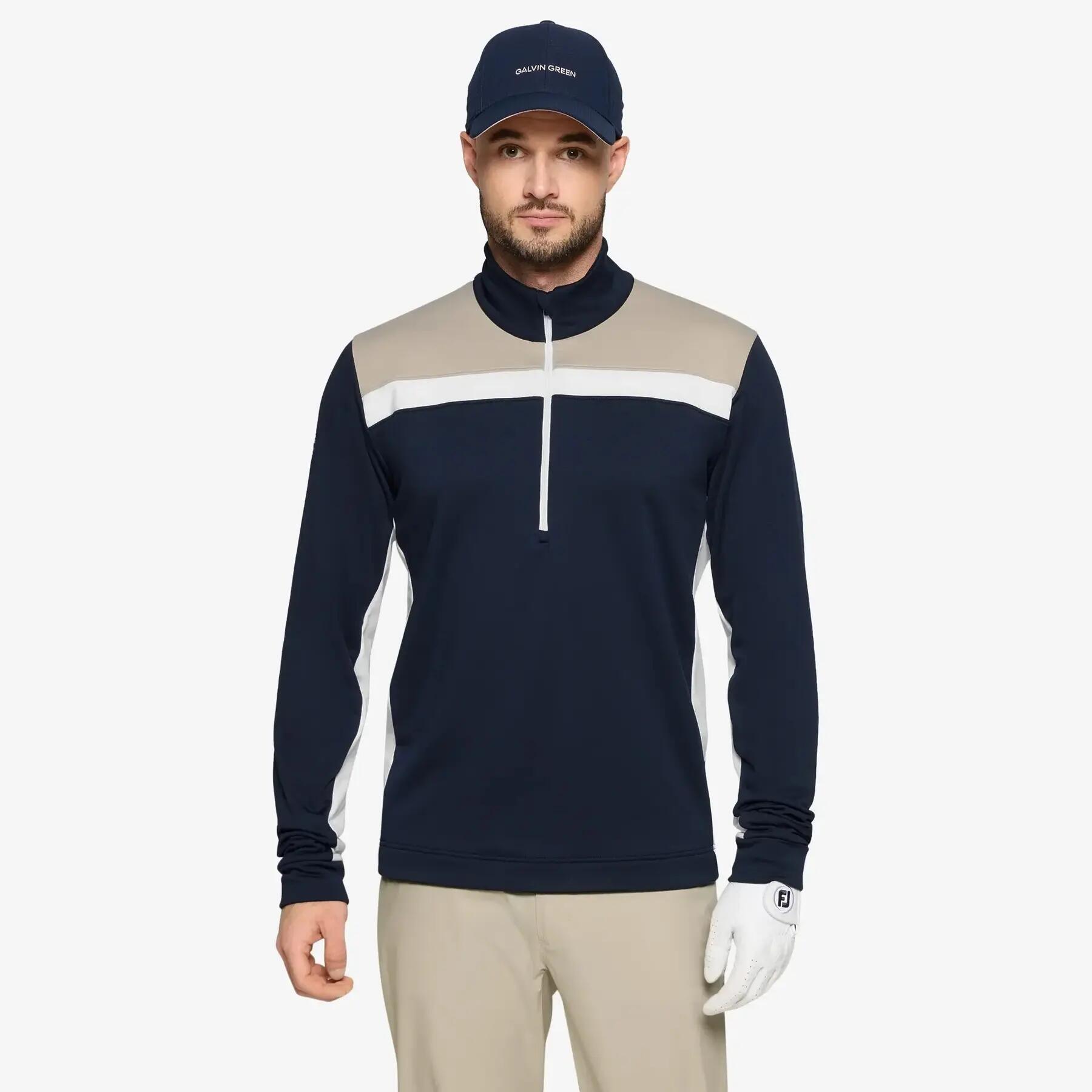 Sweatshirt 1/2 Zip Galvin Green Dean 3/7