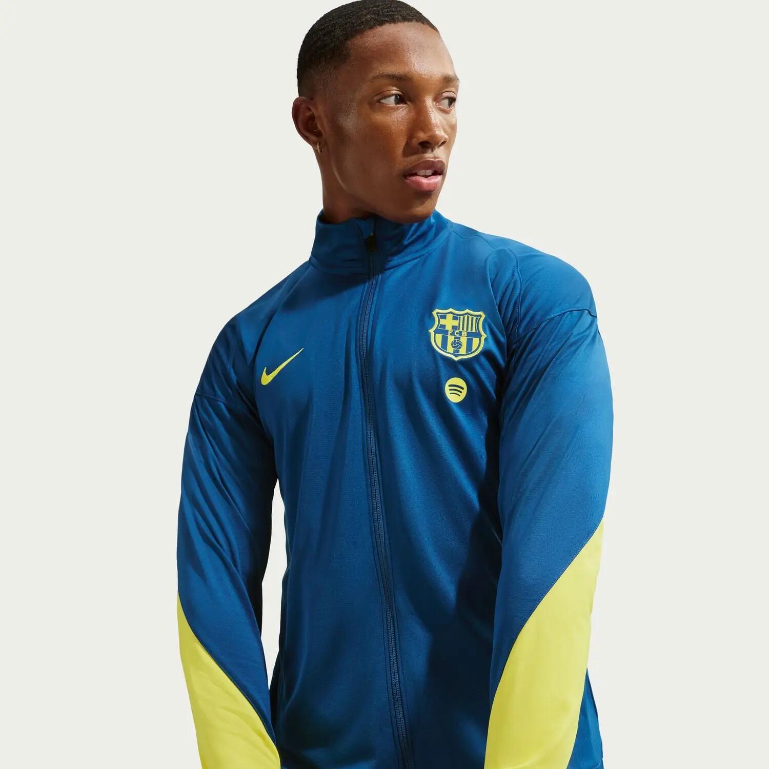 Trening Nike Fcb M Nk Df Strk Trk Suit K Se 3/7