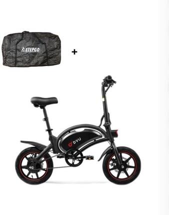 DYU D3F elektrische vouwfiets voor kinderen & volwassenen