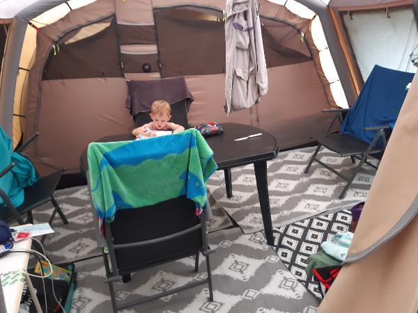 Tussen Particulieren - tunneltent Kampa Croyde classic air COTTON 2/7