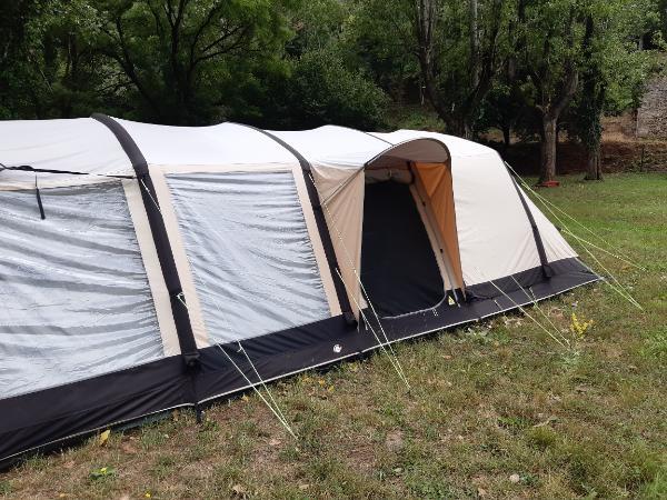 Tussen Particulieren - tunneltent Kampa Croyde classic air COTTON 4/7