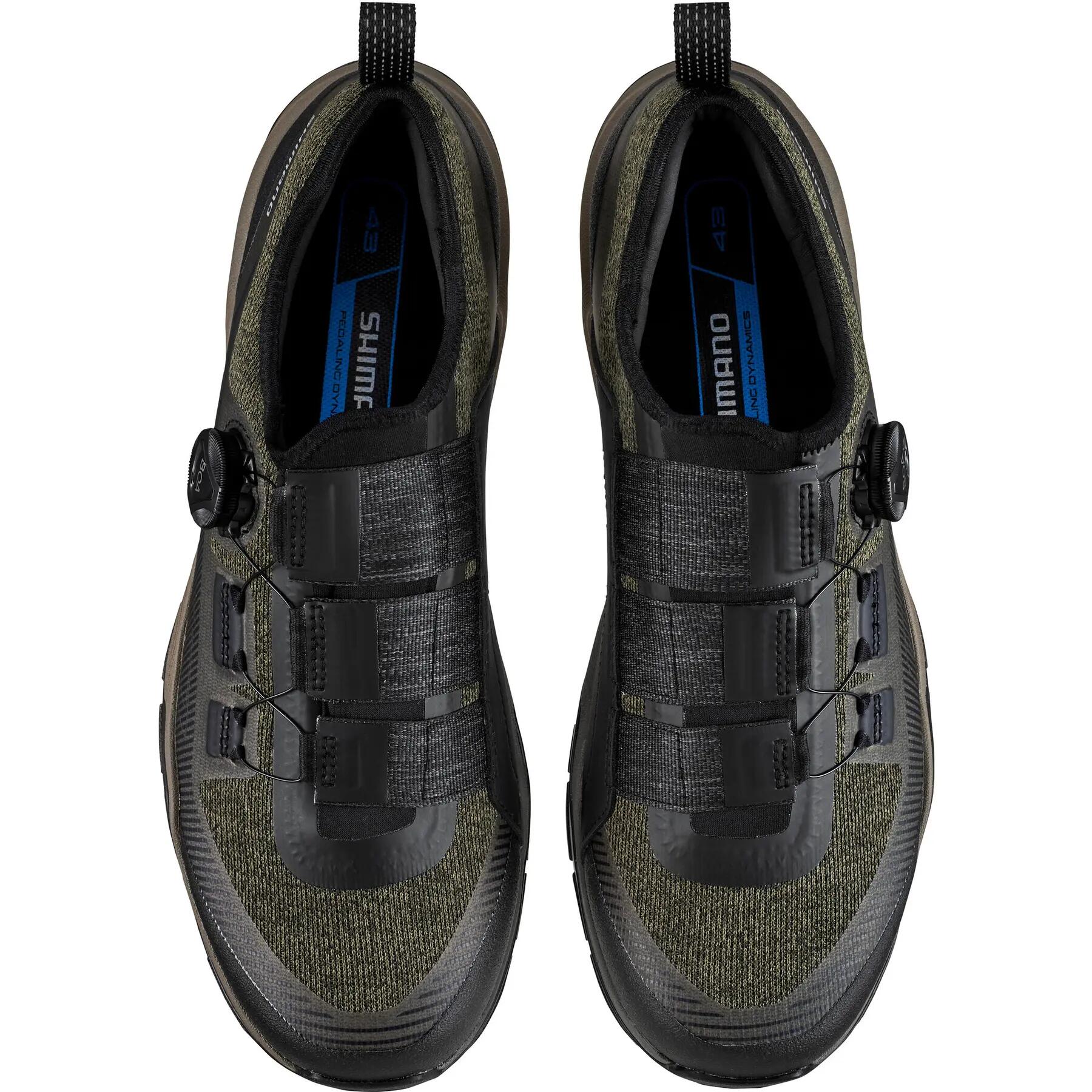 Touring-Fahrradschuhe EX700, Olive 5/6