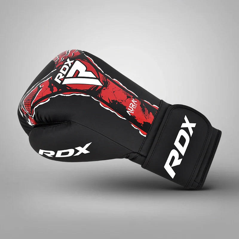 Boxhandschuhe RDX F17 - Schwarz/Rot - 14oz 3/6