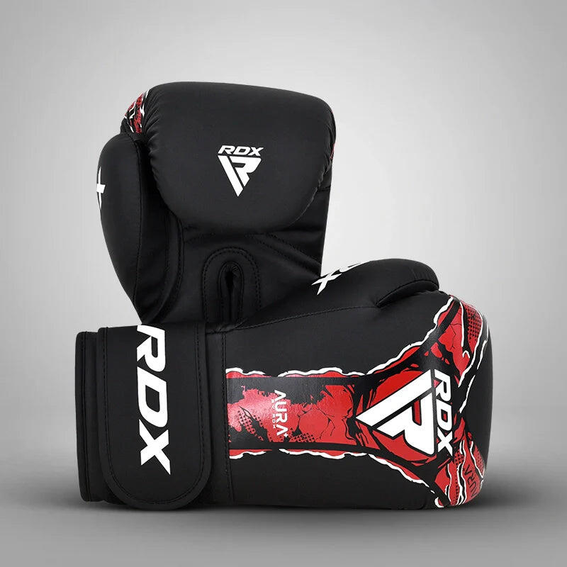 Boxhandschuhe RDX F17 - Schwarz/Rot - 14oz 2/6