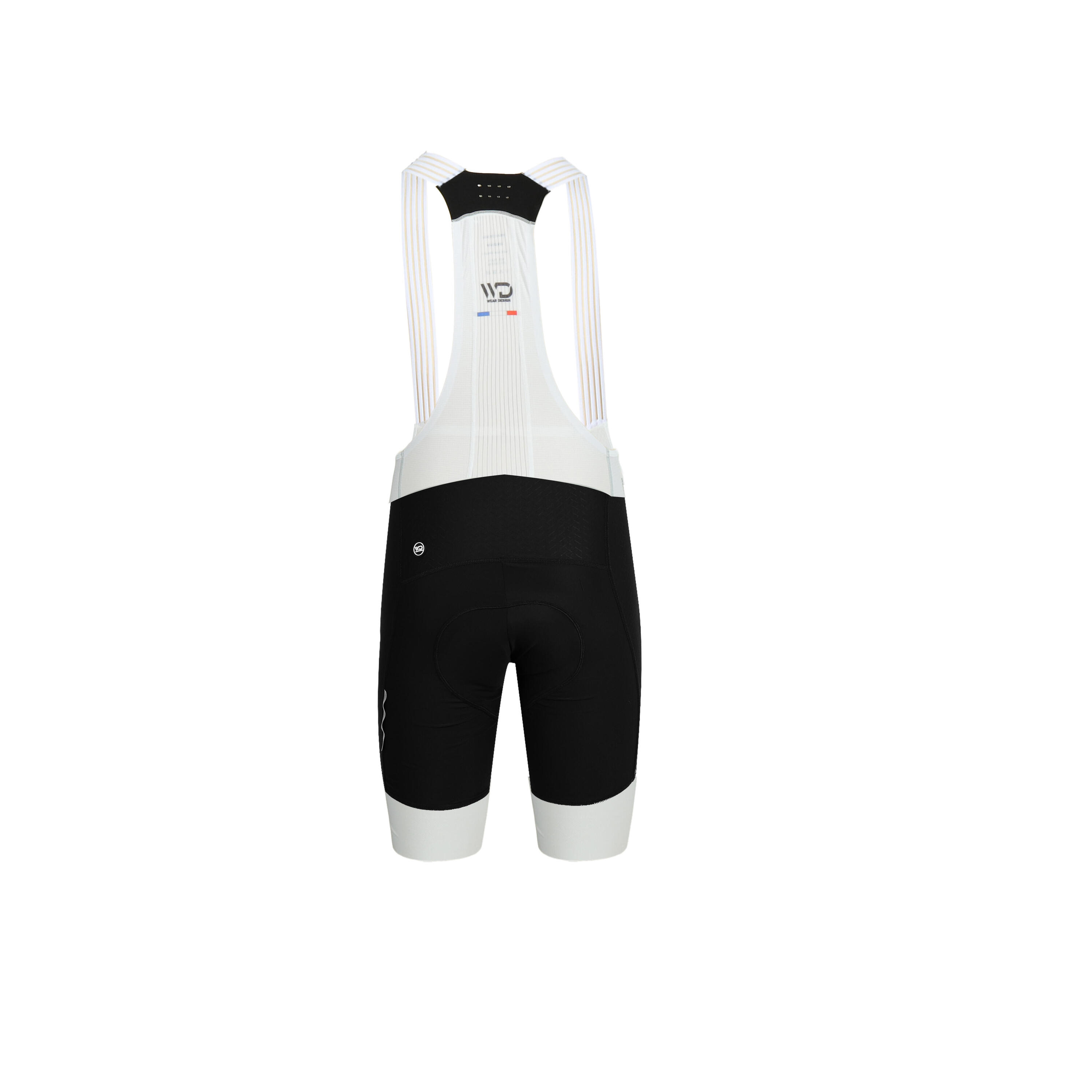 Pantaloncini da ciclismo da uomo DRAFT nero/bianco 2/7