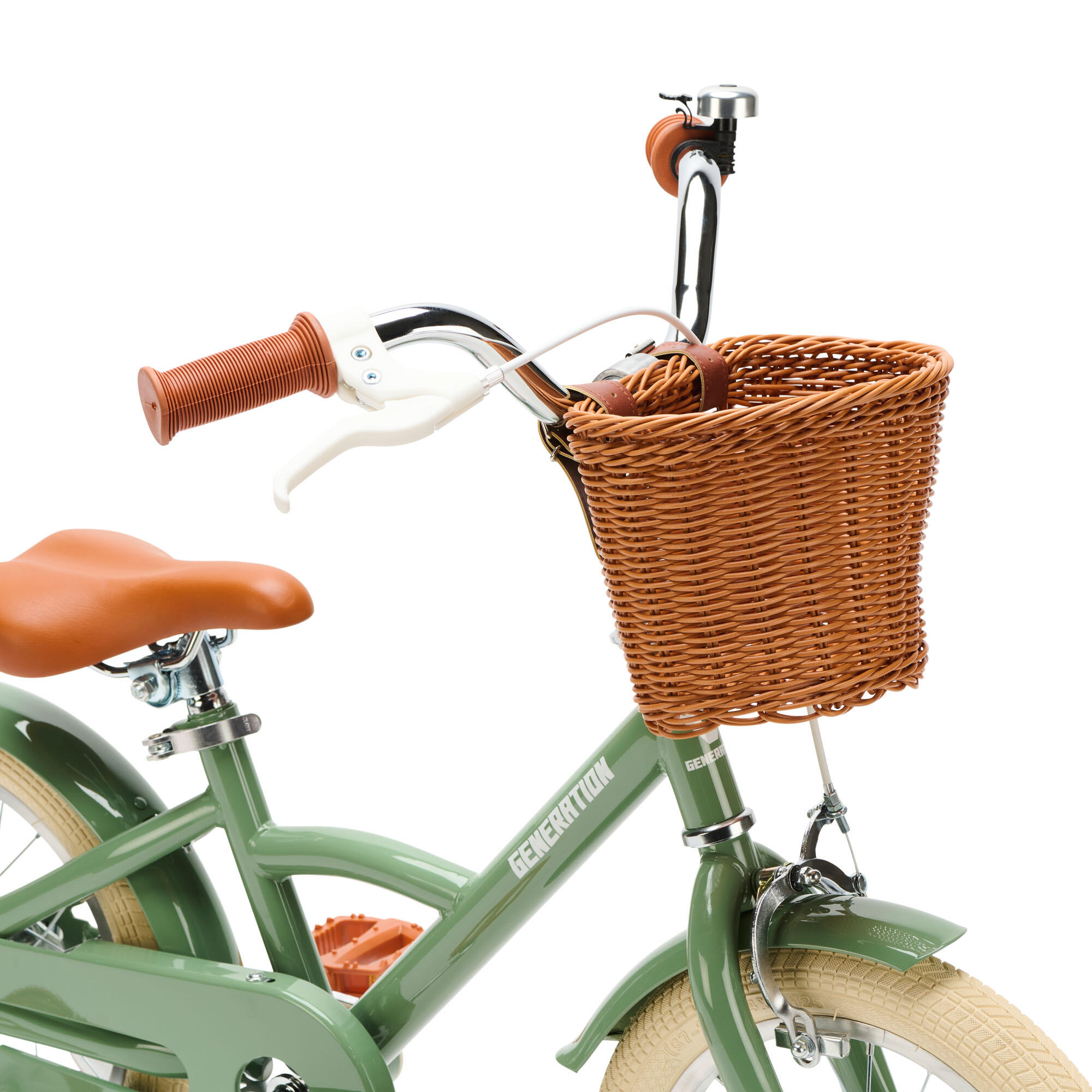 Generation Classic 14 pulgadas Verde oliva – Bicicleta infantil 4/4