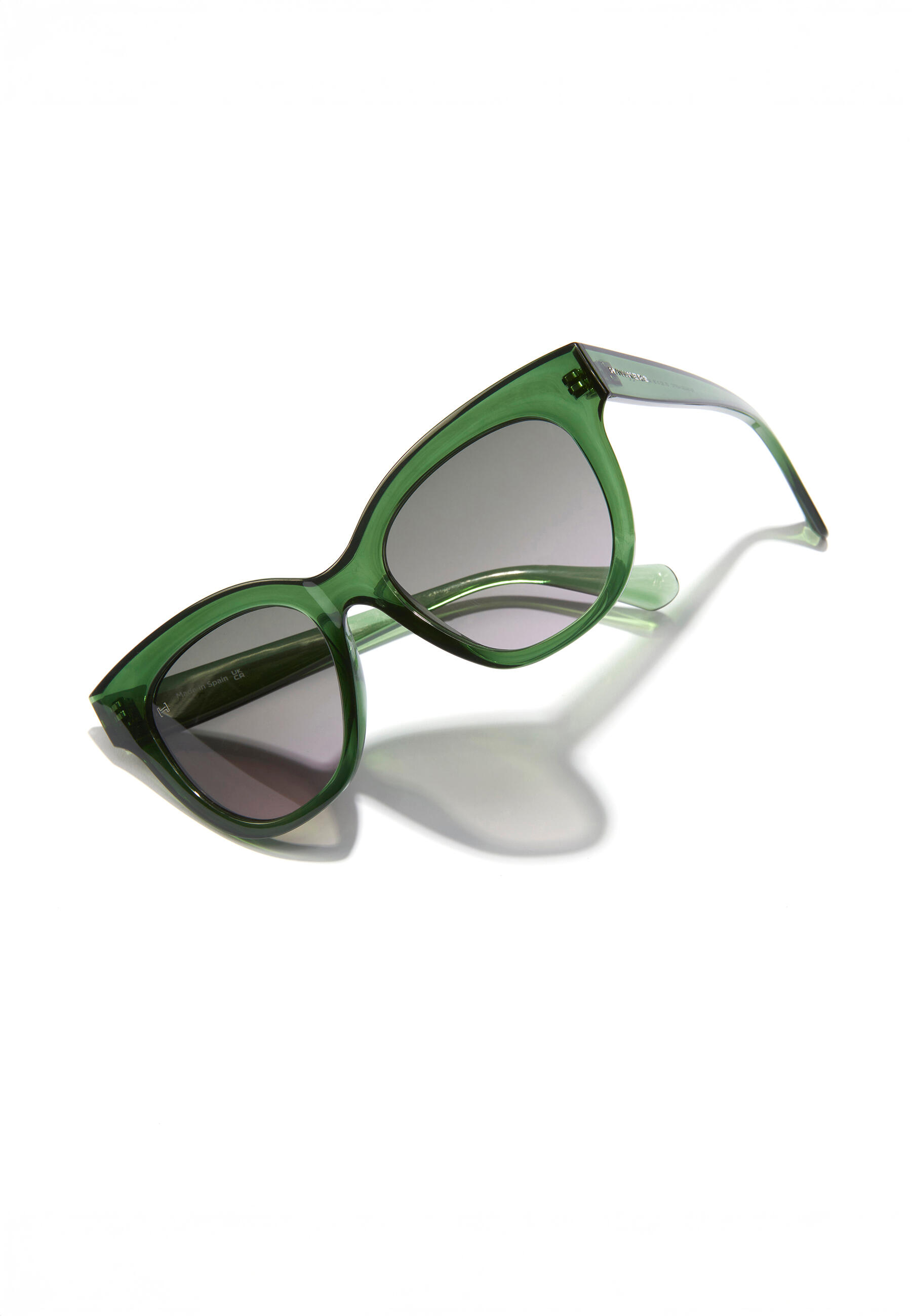 HAWKERS - Óculos de Sol para Homem e Mulher AUDREY RAW  -  DARK GREEN AURORA 3/6