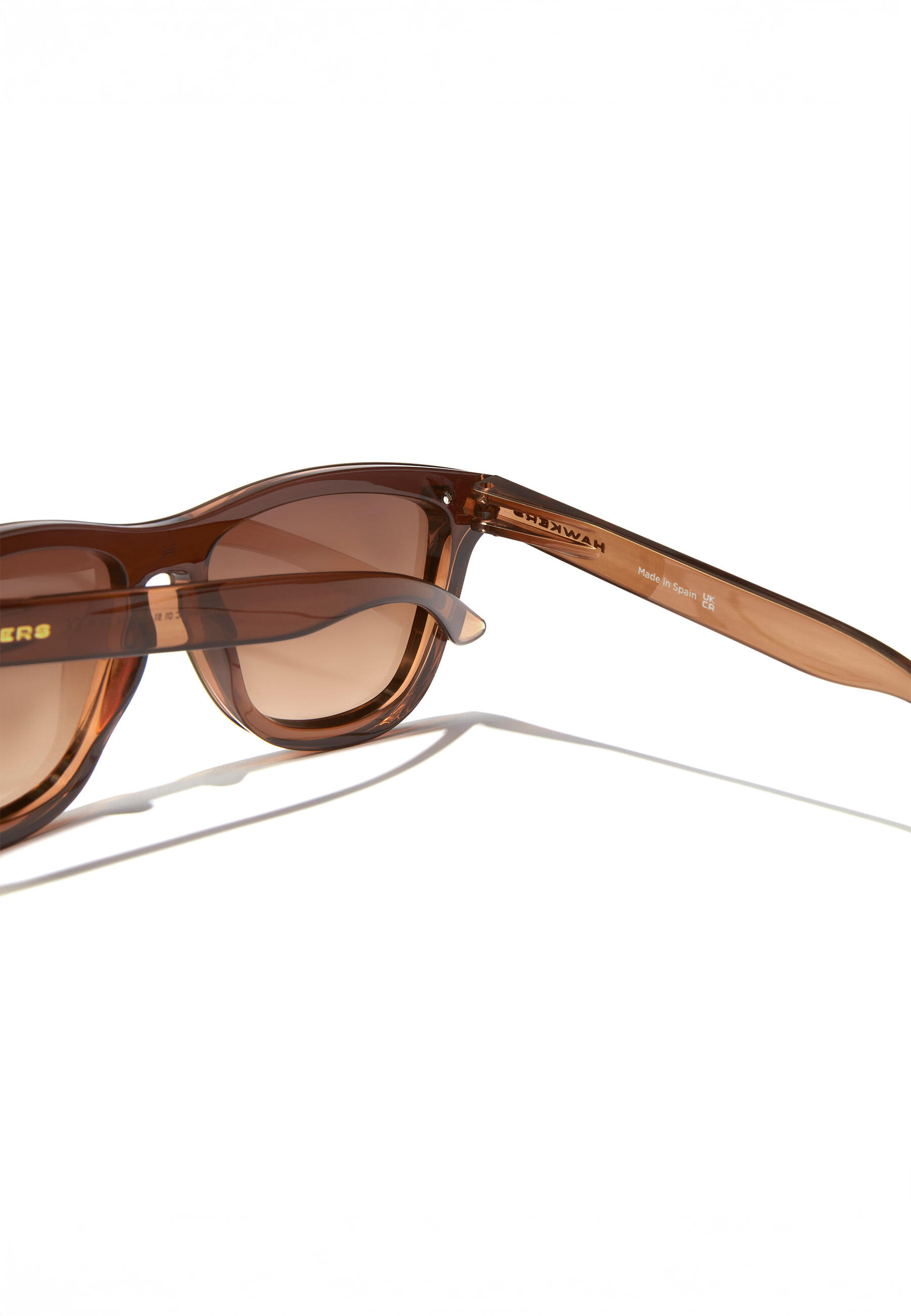 HAWKERS - Lunettes Soleil pour Homme et Femme ONE VENM RAW - BROWN PEANUT BUTTER 4/6