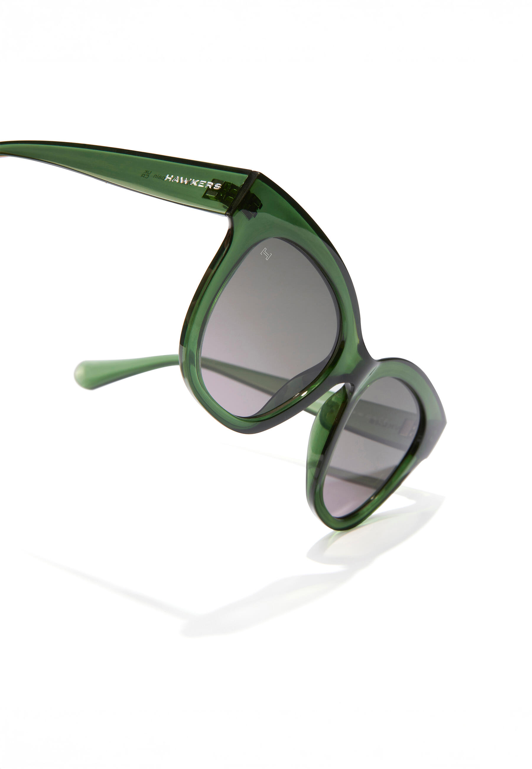 HAWKERS - Óculos de Sol para Homem e Mulher AUDREY RAW  -  DARK GREEN AURORA 5/6