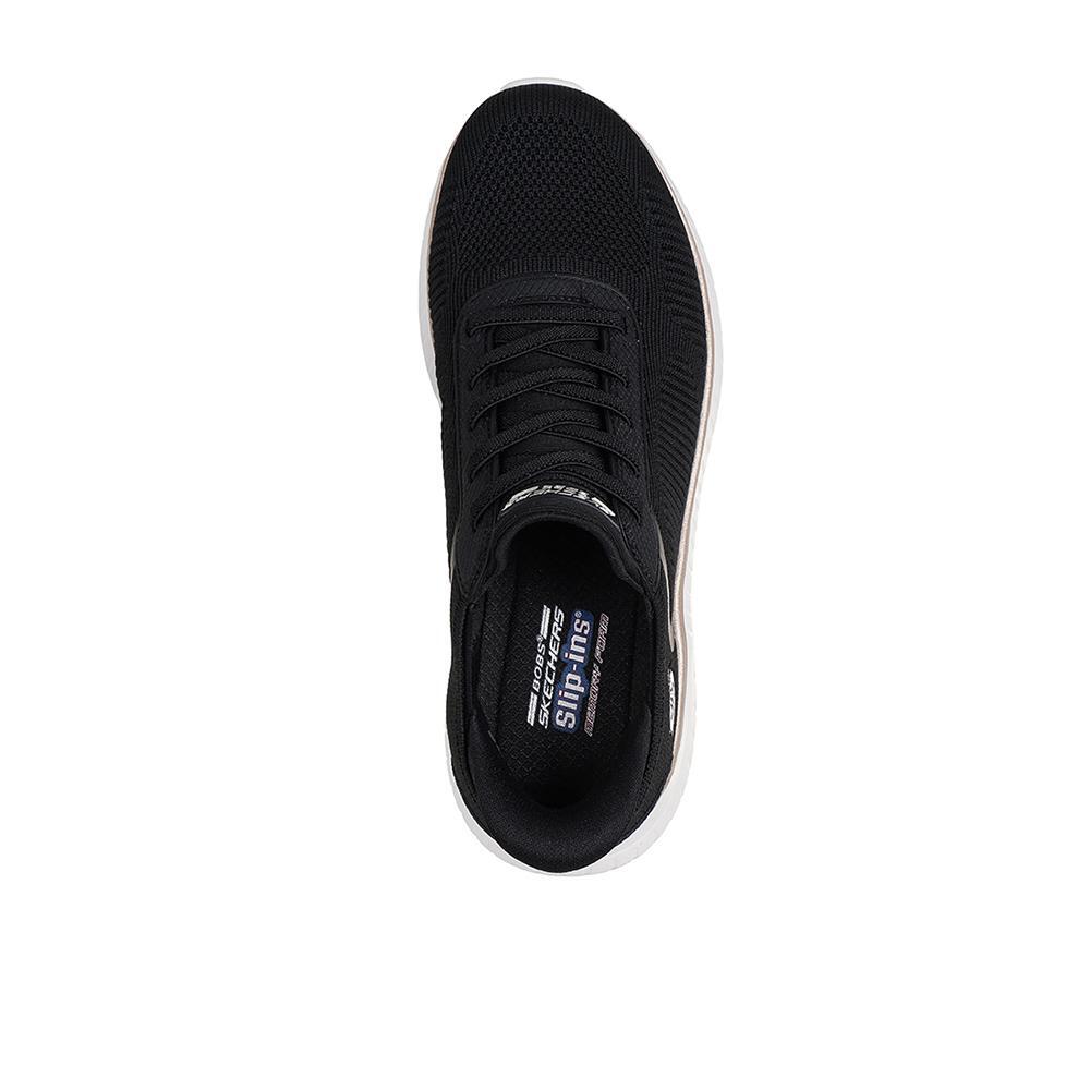 Baskets FEMME Skechers Slip-ins Bobs Squad Chaos NOIR 3/5