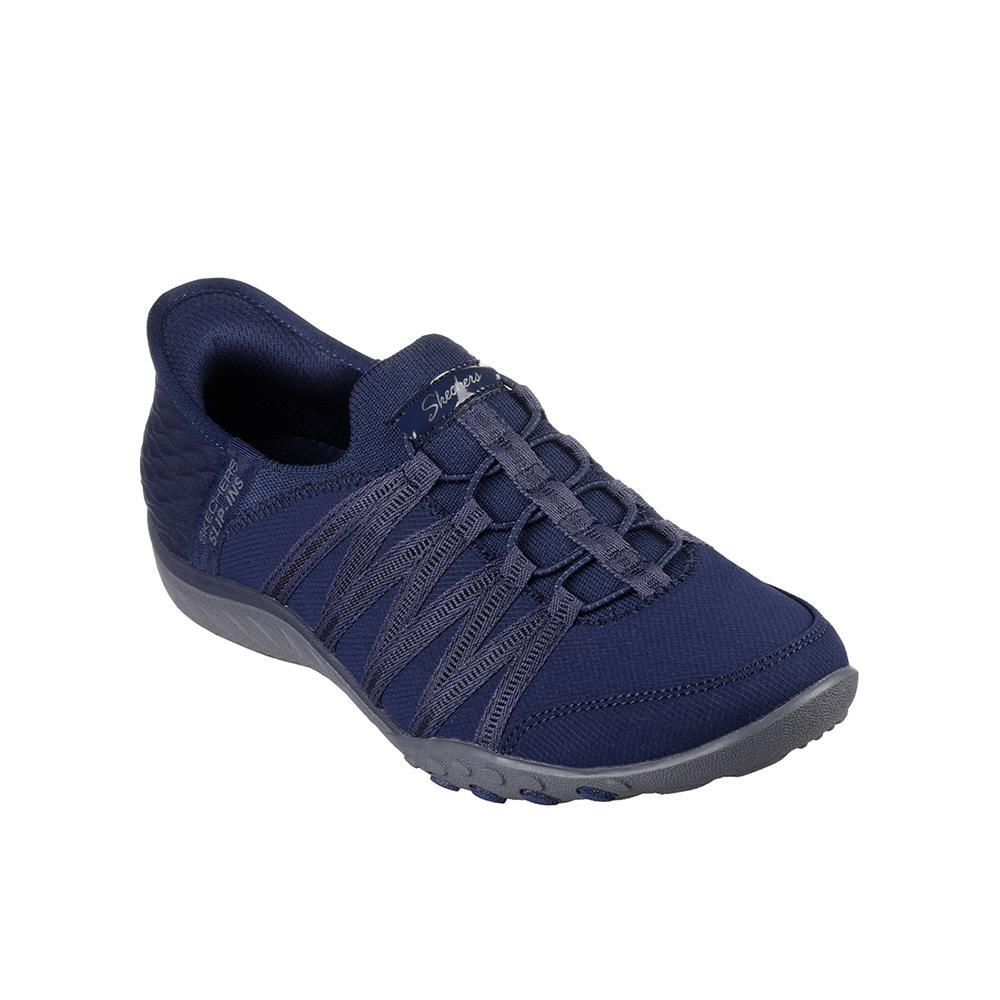 Zapatillas Skechers Mujer Breathe-Easy Azul 2/4