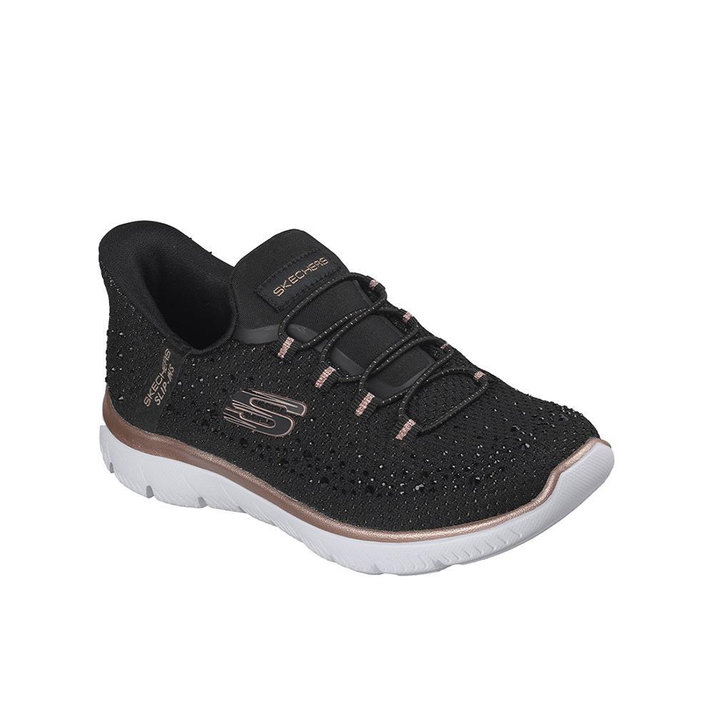 Zapatillas Skechers Mujer Summits Brilliant Shine Negro 2/4