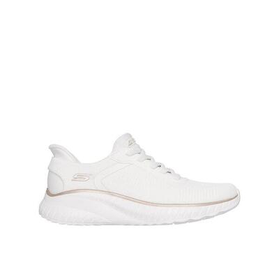 Skechers bobs squad instapschoenen - memory foam, rubberen buitenzool