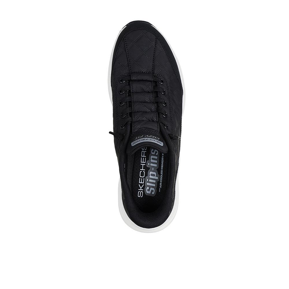 Zapatillas Skechers Hombre Cozy Fit Negro 3/4