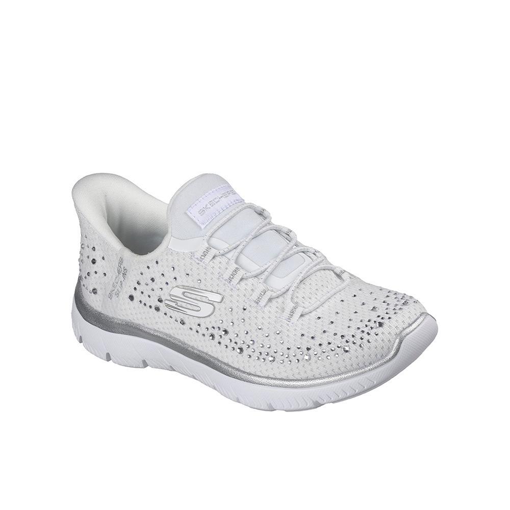 Tênis Brancos Skechers Women's Summits Brilliant Shine 2/4