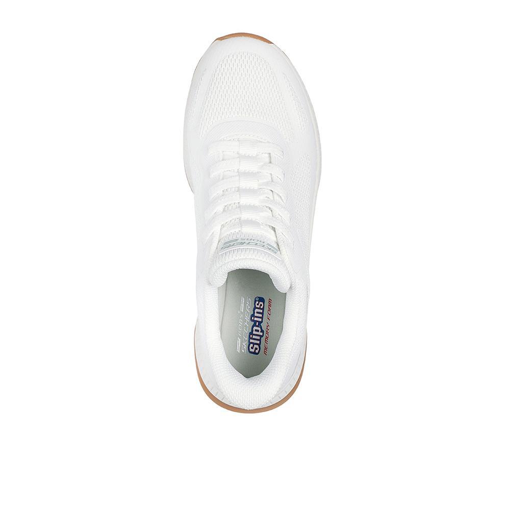 Sneakers pour femme Skechers Bobs squad Blanc. 3/5